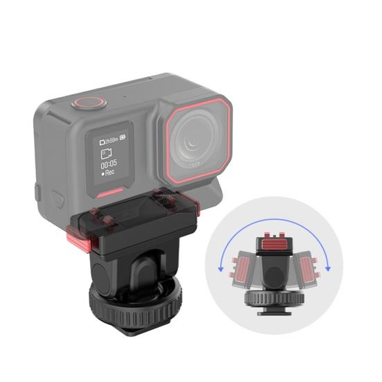 Magnetic Quick Release Mount for Insta360 Ace/Ace Pro/Ace Pro 2 1/4" Thread Action Camera Quick Release Base Tripod Adapter Sports Camera Accessories