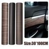 Autocolant lucios auto Adeziv interior pentru interior autocolante din film de vinil din boabe de lemn Accesorii auto universale pentru interior 30*100cm