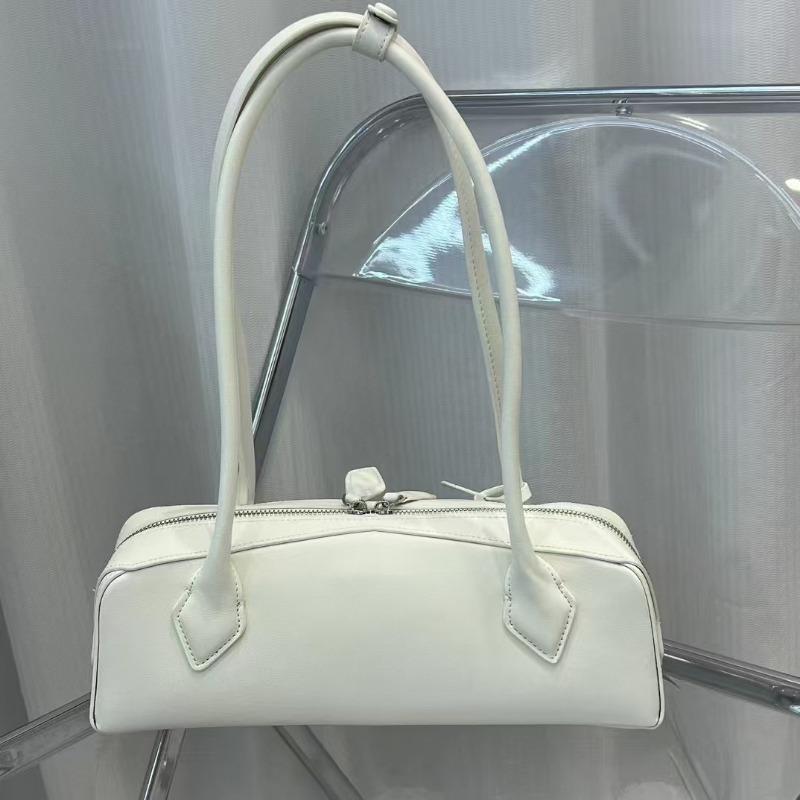 

Модный нишевый дизайн, высококлассная сумка-багет подмышку, кожаная сумка через плечо 33cm