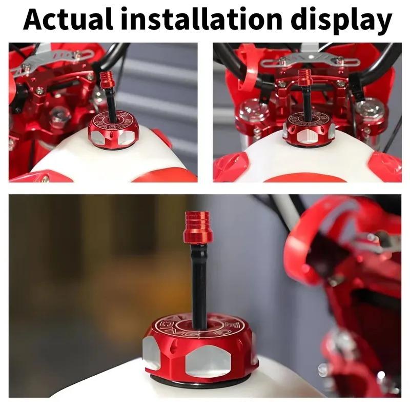 Motorcycle Fuel Tank Cap Port Hose Vent Universal for Honda Yamaha Motocross MotorATV Quad Buggy Pit Bikes Vent Hose