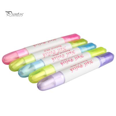 Puntos Nail Art Manicure Tool Polish Corrector Pen Cuticles Edges Gel Remover Cleaner