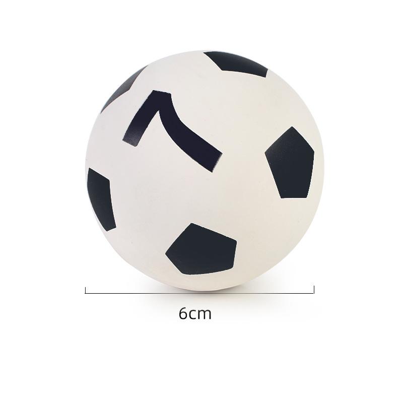 6cm Süper Yüksek Zıplayan Mini Kauçuk Küçük Futbol Dekompresyon İçi Boş Elastik Sıkma Topu Çocuk Oyuncağı MİNİ Futbol Hediyesi