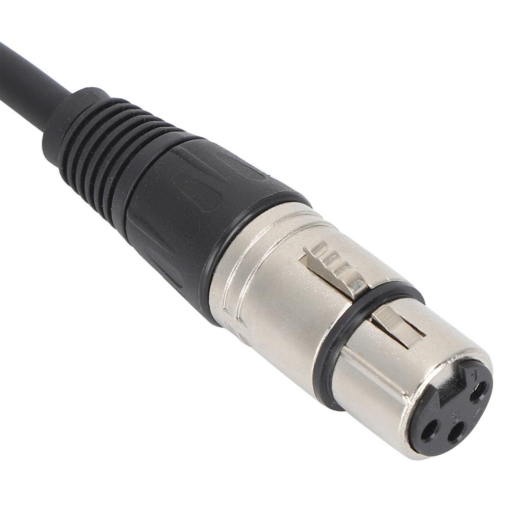 1m/3.3ft Microphone Cable 3Pin XLR Male to 3Pin XLR Female Male to Female Cable Studio Recording