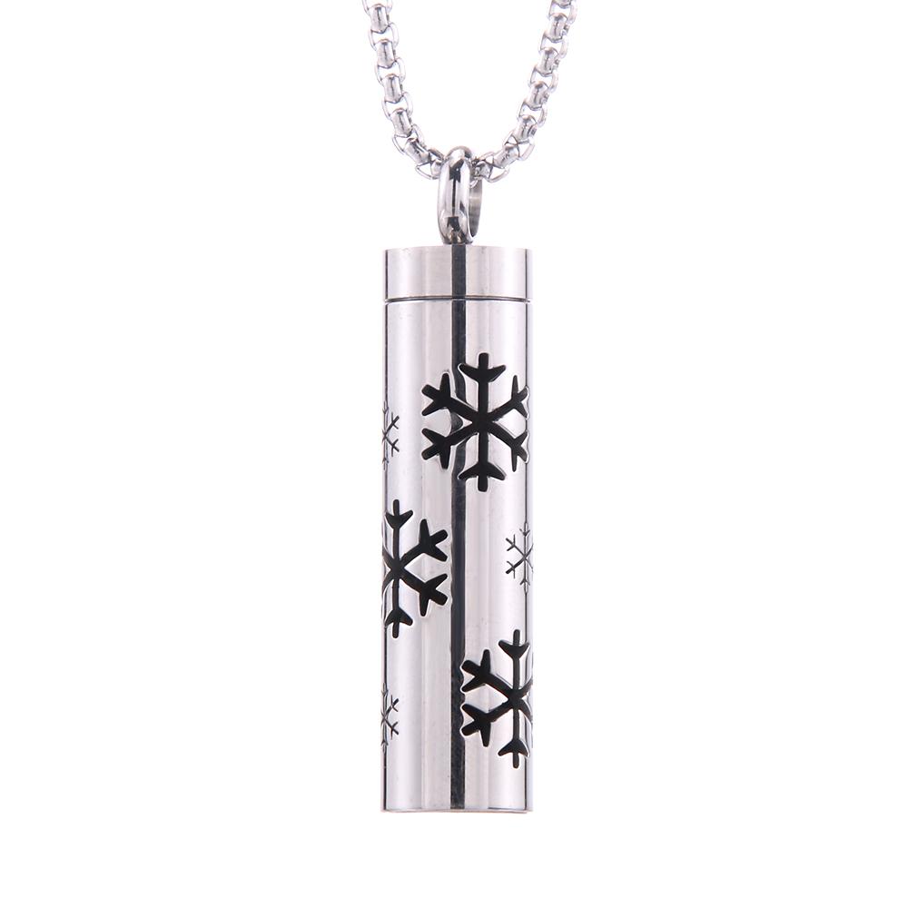 New Aromatherapy Jewelry Necklaces Essential Oil Diffuser Necklace Stainless Steel Open Locket Aroma Scent Perfume Necklace