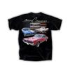 Mercury Cougar Klassisches Muscle Car Herren Schwarz T-Shirt Offiziell Lizenziert