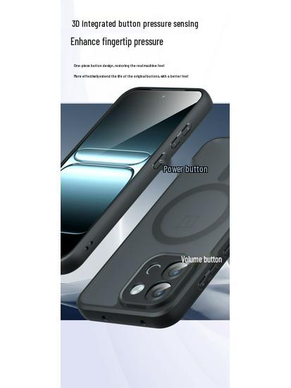 Husă Magnetică OnePlus 13S/13T: Senzație de piele, Airbag 2-în-1 Anti-cădere, Husă de protecție cu potrivire precisă