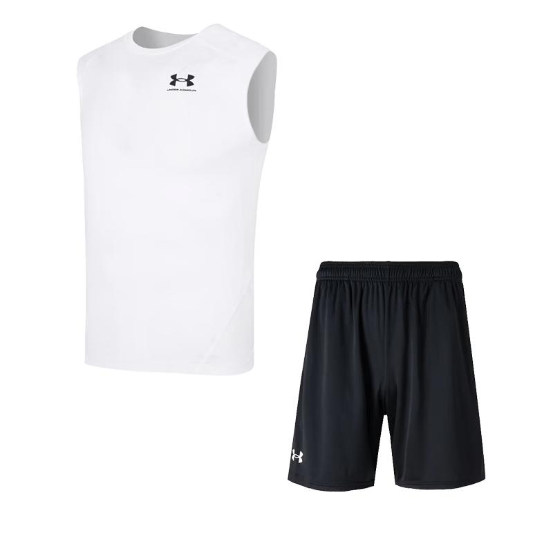 Мужской комплект: жилет и шорты для бега и тренировок Under Armour M