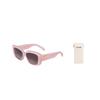 Square Frame Sunglasses Women Sunglasses Off-White Rose 4S216CPLB-25RO