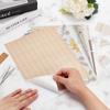 OLYCRAFT 12 Sheets, 12 Colors Dollhouse Wallpaper, Wall Stickers, Light Colors, Paper, Self-Adhesive, DIY Dollhouse Decoration, Craft, Home Decor,