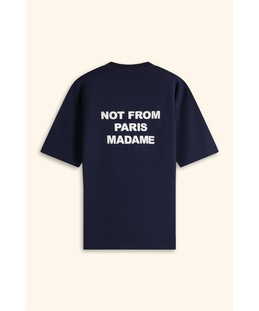 DROLE DE MONSIEUR Slogan T-Shirt D0Tcs26001Nyx