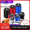 Bilklistermärke För Benz 4st Bilhjul Däck Luftventilskydd Stamkåpor med Färg Varumärkeslogotyp För Mercedes benz A B R G Klass GLK W21