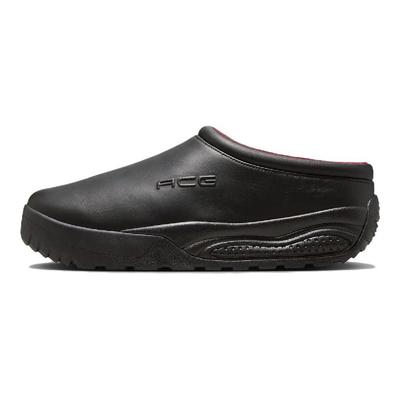 נעלי סניקרס יוניסקס מעור שחור ACG Rufus אדום-צוות כהה חאקי בהיר HV4087-001