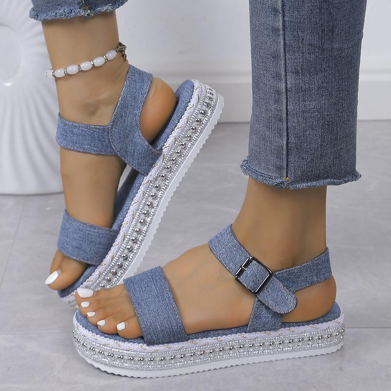 Weiche Leder Römersandalen Damen Sommer Neue Weiche Sohle Oberbekleidung Damen Keilschuhe Mode Lässig Designer Schuh Damen