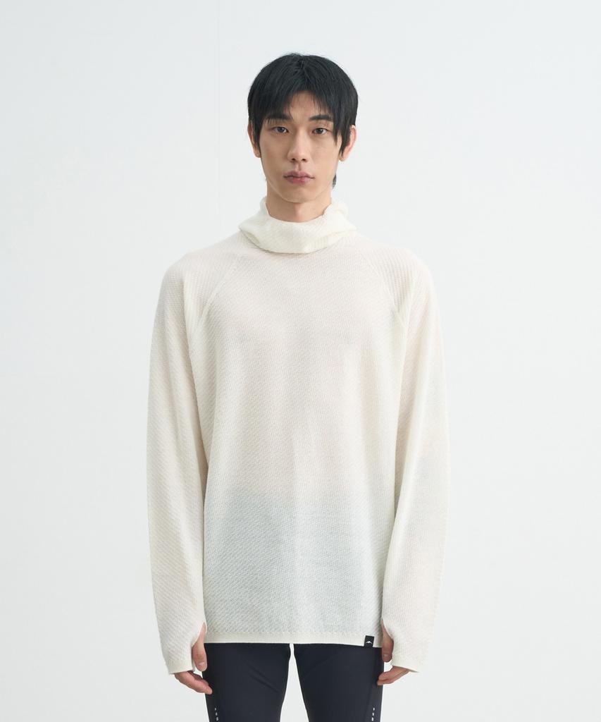 Goyoweeo [Cinecs Friction] Root Air Wool Hoodie (Raw White)