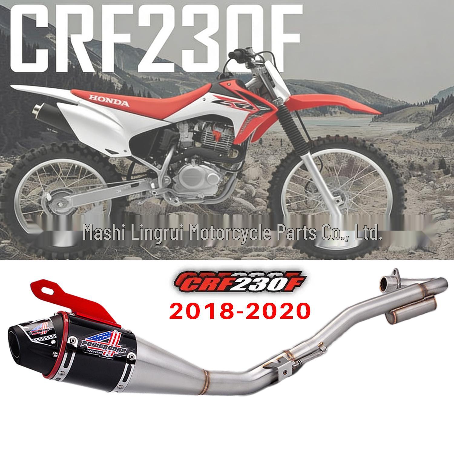 Honda CRF230F Off-road Exhaust System (2018-2020) Blue Full System