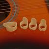 Luminously Thumb/Finger Picks Guitar Finger Picks Fingertip Hands Sleeves Flat Thumbpicks Guitar Accessories Easy to Use