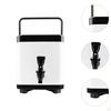 Beverage Dispenser with Faucet for And Cold Drinks, Portable Insulated Container Soup