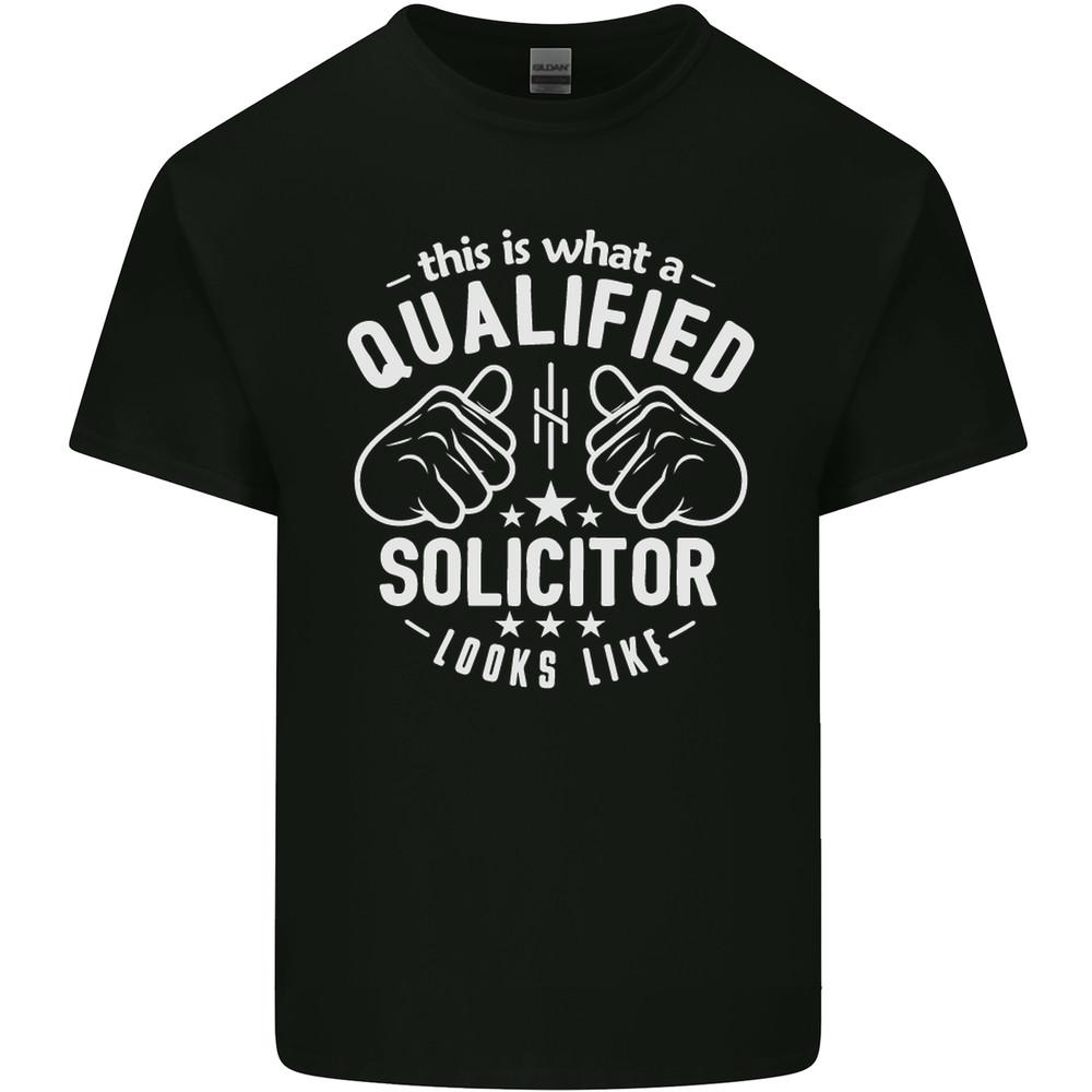 A Qualified Solicitor Looks Like Mens Light Cotton T-Shirt