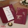 Elegant Wedding Banquet Invitation | Simple High-End Design | Single Piece with Free Shipping