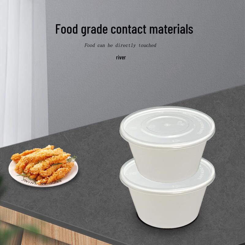 Jumeihe 500ml Round Disposable Meal Box Set with Lids