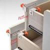 2pcs Adjustable Drawer Front Clamps For 10-30mm Thick Panels Stainless Steel Drawer Fixing Clips For Cabinet Drawer Front Mounting Installation