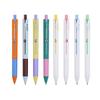 4pcs Aesthetic Gradient Series Gel Pens 0.5mm CS Tip Smooth Writing Black Color Ink Pens with Roller Clip Stationery