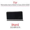 Bil Front Venstre Høyre Radiatorgrill Deksel til Grillet Kamera Tilbehør for Mercedes Benz S-Klasse W222 S300 S350 S400 S450