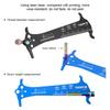 Bicycle Chain Wear Indicator Ruler Stainless Steel Mountain Road Bike Chain Gauge Measurement Checker Screw Diameter Repair Tool
