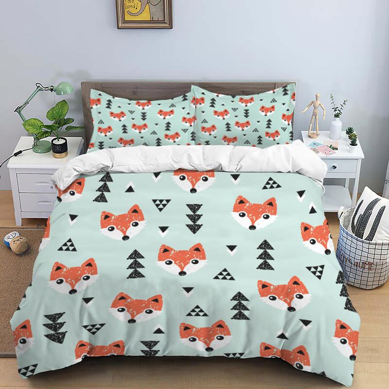 3D Bed set Beautiful Beach Bedding Bed Sets Modern Quilt Cover+pillowcases Winter California King Bedding Sets Jogo De Cama Bed