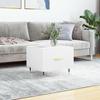 VidaXL Coffee Table White 50x50x40 Cm Engineered Wood 829348
