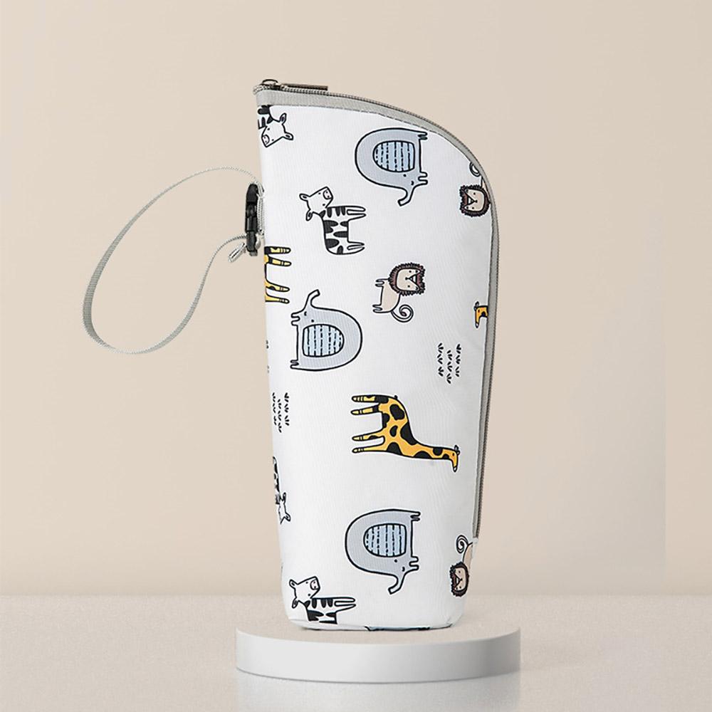 Geh Aus Isolierte Wasserflaschenhülle Babyflaschenschutzhülle Bedruckte Aluminiumfolien-Tragetasche Kann am Kinderwagen aufgehängt werden Clutch-Tasche