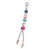 Lucky Letter Mobile Phone Lanyard Colorful Beaded Tassel Pendant  Home Decoration