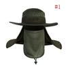 Unisex Outdoor Sport Fishing Hiking Hat UV Protection Face Neck Flap Sun Cap Waterproof and Quick-drying Fisherman Fishing Hats