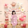Ins Wind Children'S Birthday Scene Arrangement Decoration Boy Girl Balloon House Party Ceremony Feeling Latex