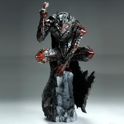 25cm Anime Figure Guts Berserker Armor Action Figure Berserk Black Swordsman Figurine Model Collection Doll Toy
