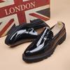 Chaussures Lefu Homme Semelles Épaisses Confortables Mode Marque Chaussures en Cuir Homme Haute Qualité Chaussures de Bureau Affaires Tailles 38-45