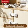 Child Safety Lock for Cabinets, Drawers, Doors, and Refrigerators | Anti-Pinch Design