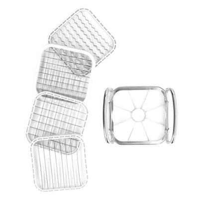 5 In 1 Multifunctional Apple Corer Cutter Stainless Steel Fruit Cutter for Pear Potato