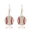 Basketball Water Pendant Earrings For Women With Fashionable Sport Elements And Trendy Look