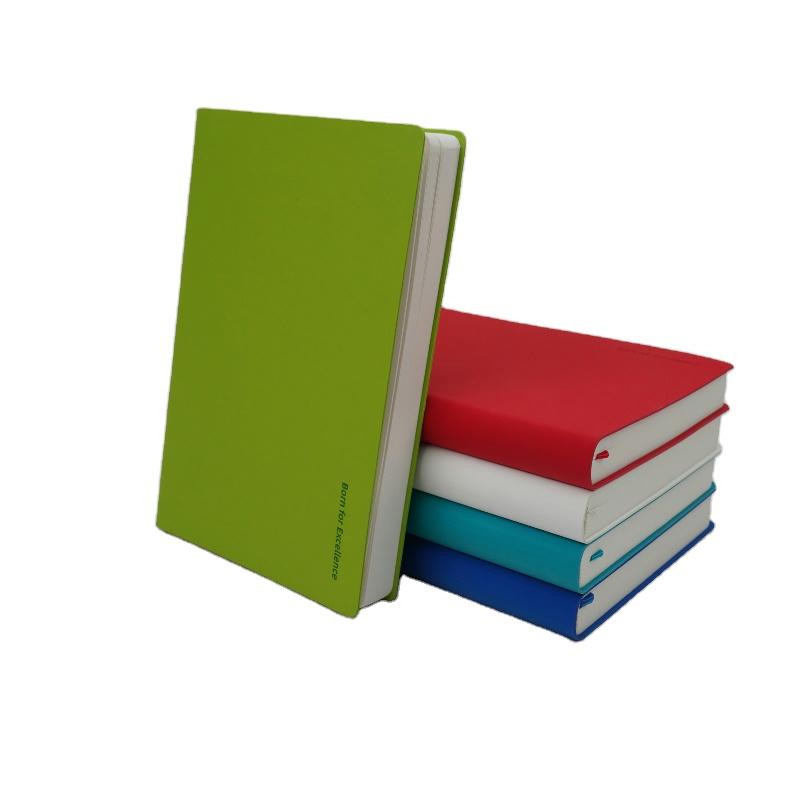 A5 Green Pink  Color Custom Soft Cover Leather Bound Personalised Notebook (Orange,A4/A5/A6&A5) оранжевый