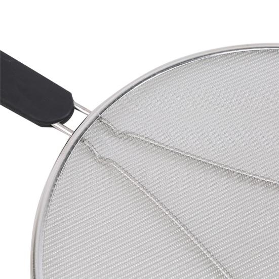 Oil-Proof Splatter Baffle Net Cover Protective Guard with Handle Kitchen Tool Sale Goods