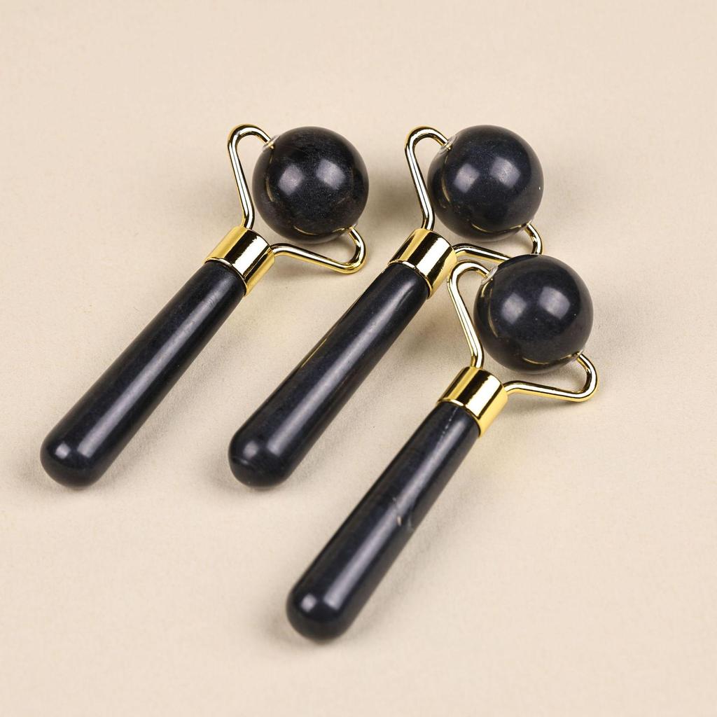 Jade Roller & Gua Sha Facial Massage Three-Piece Set