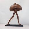 Modern Abstract Mushroom Man Resin Figurine for Home Decor