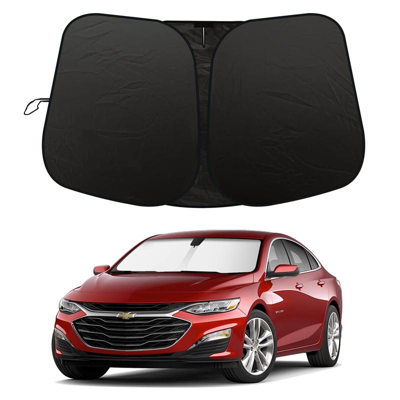 Windshield Sun Shade For Chevy Malibu 2016- 2024 Sunshade Window Sun Visor Protector Foldable Blocks UV Rays Car Accessories