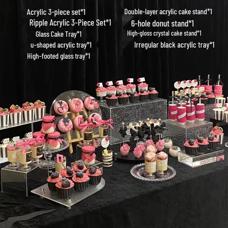 

Набор акриловых подставок для десертов