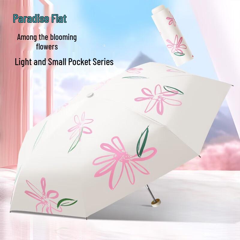 Tiantang Women s Portable UV Protection Sun & Rain Umbrella