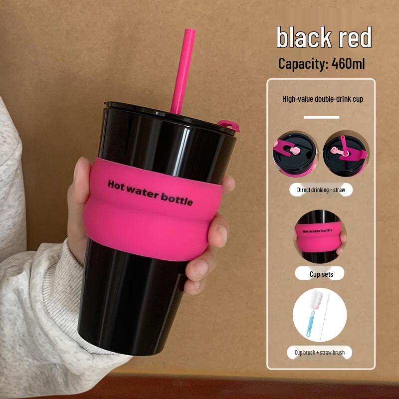 

Shangqi Borosilicate Glass Straw Cup Set