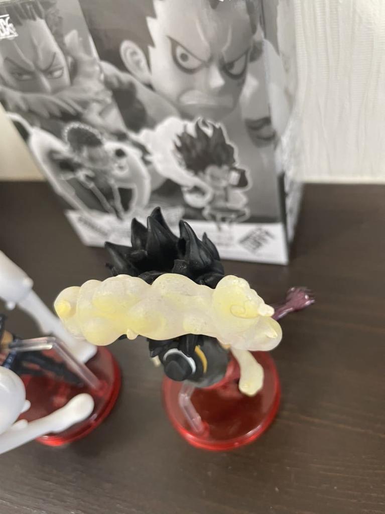 [USED]ONE PIECE World Collectable Figure (WCF) Luffy Gear 4 Snakeman & Charlotte Katakuri Set - Weekly Shonen Jump 50th Anniversary Limited Edition