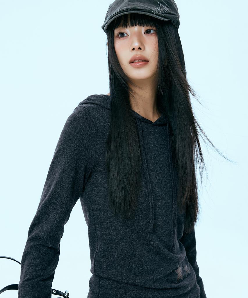 MIXXO Star Patch Hoodie Re Lwg128S_Miwlwg21Qs