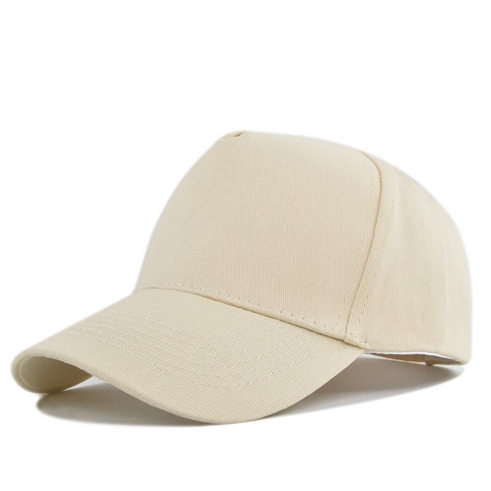 Individuell bedruckte einfarbige 5er Packung Baseballkappe Werbekappe für Herren Damen Party Snapback Hut Casquette Gorra Großhandel